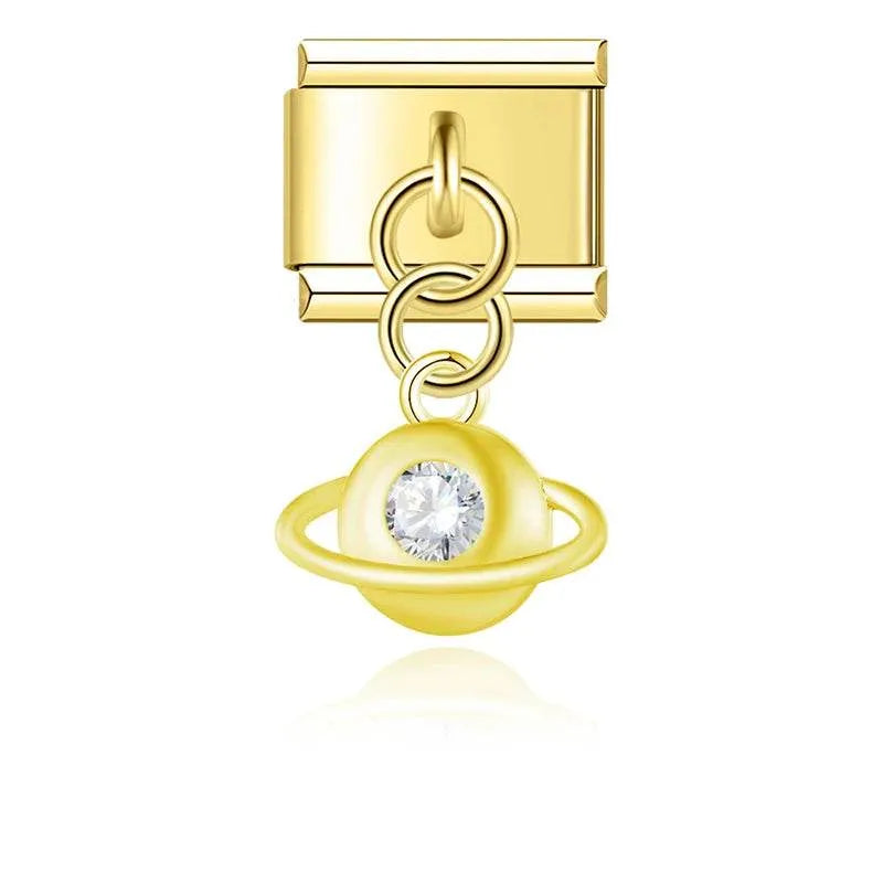 SATURN - PENDANT CHARM - Charea