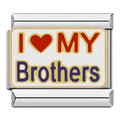 I HEART MY BROTHERS - CHARM - Charea