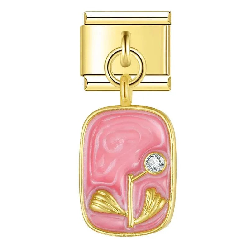 FLOWER - PENDANT CHARM - Charea