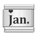 HEART JAN - CHARM - Charea