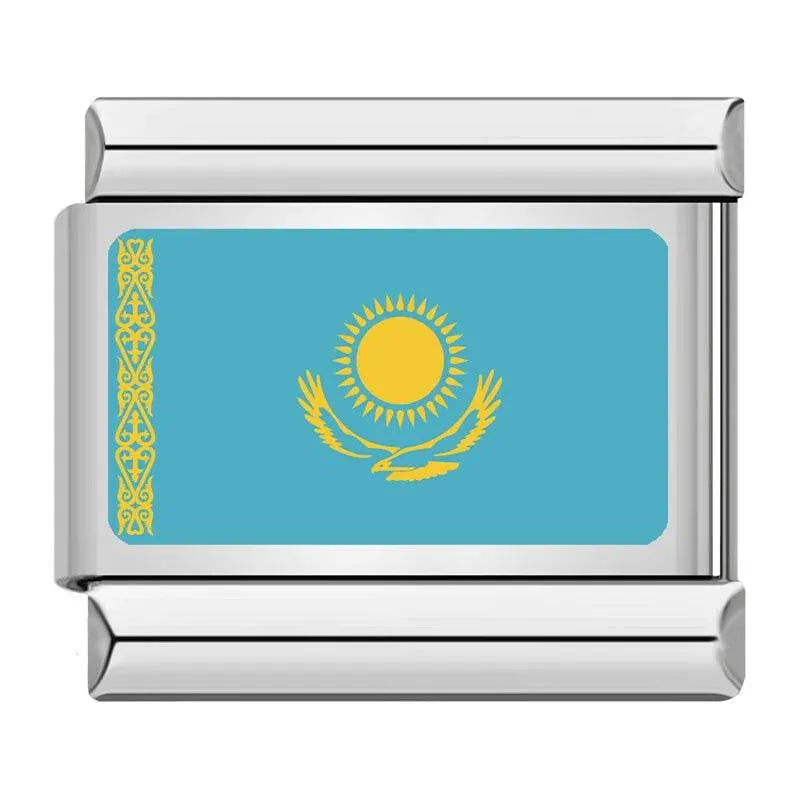 KAZAKHSTAN FLAG - CHARM - Charea