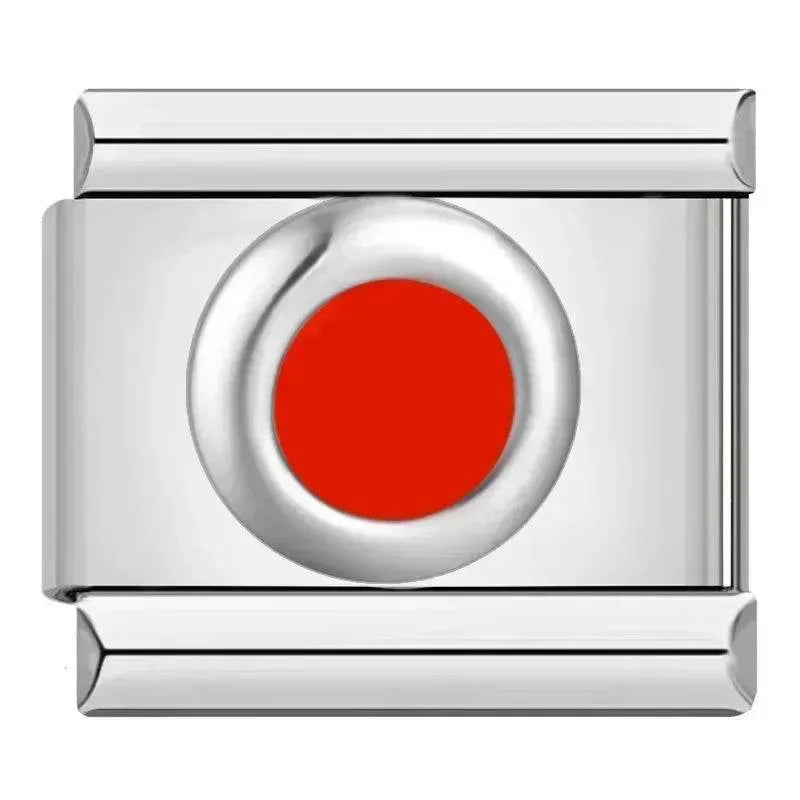 RED CIRCLE - CHARM - Charea