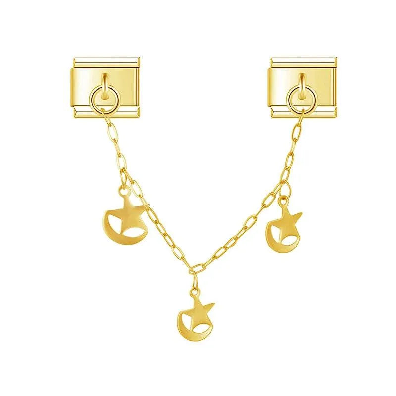 LUNAR STAR - CHAIN CHARM - Charea
