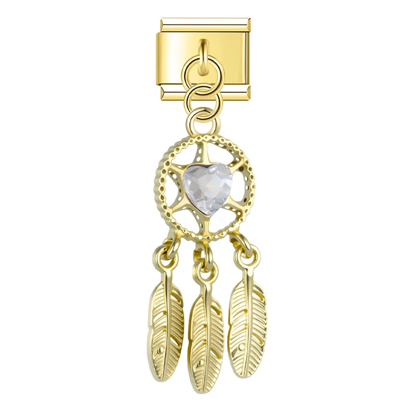 HEART DREAMCATCHER - PENDANT CHARM