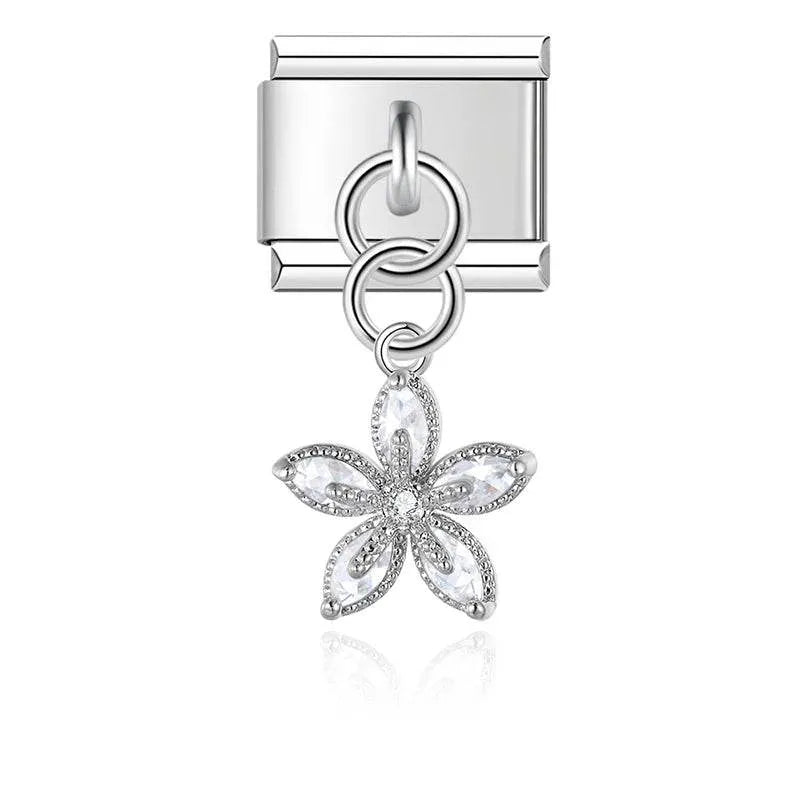 FLOWER - PENDANT CHARM - Charea