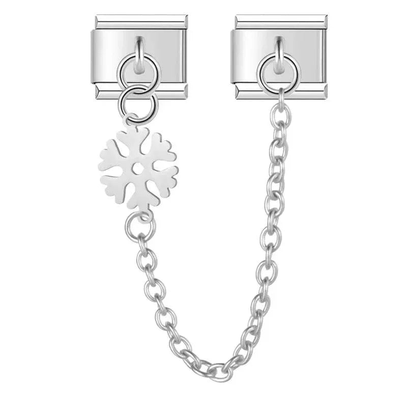 SNOWFLAKE - CHAIN CHARM - Charea