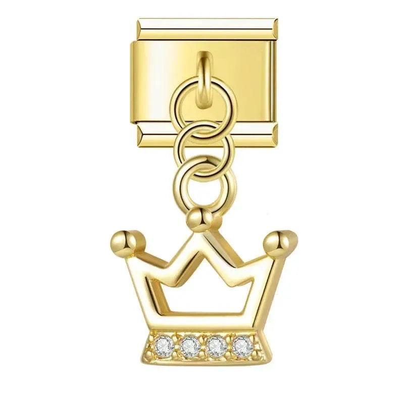 CROWN - PENDANT CHARM - Charea
