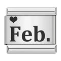 HEART FEB - CHARM - Charea