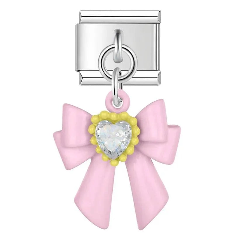 BOW - PENDANT CHARM - Charea