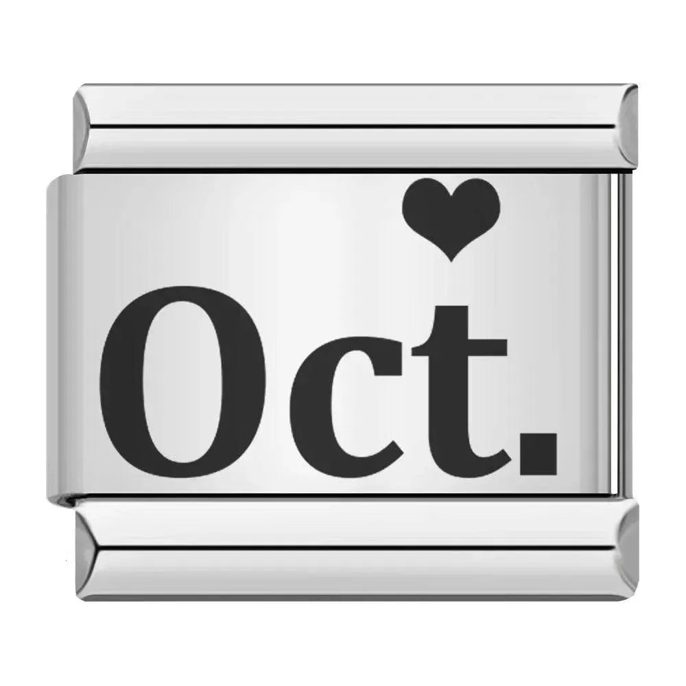 OCT. HEART - CHARM - Charea