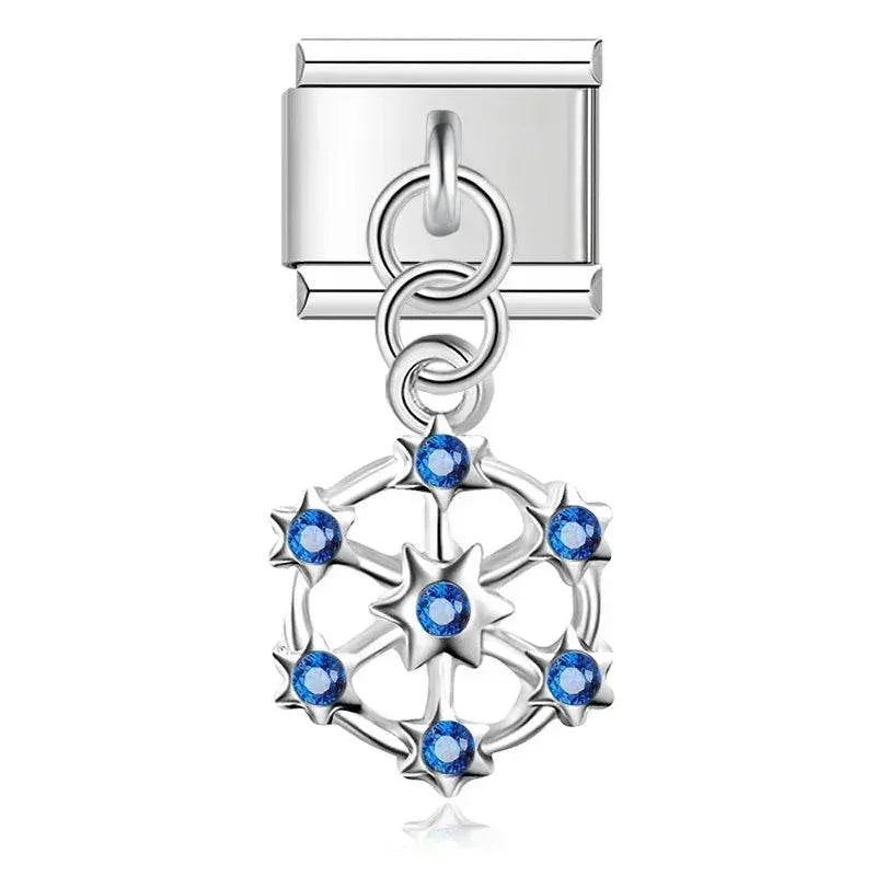 SNOWFLAKE - PENDANT CHARM - Charea