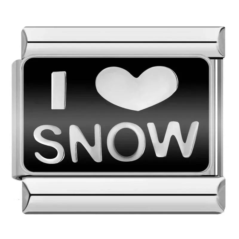 I LOVE SNOW - CHARM - Charea