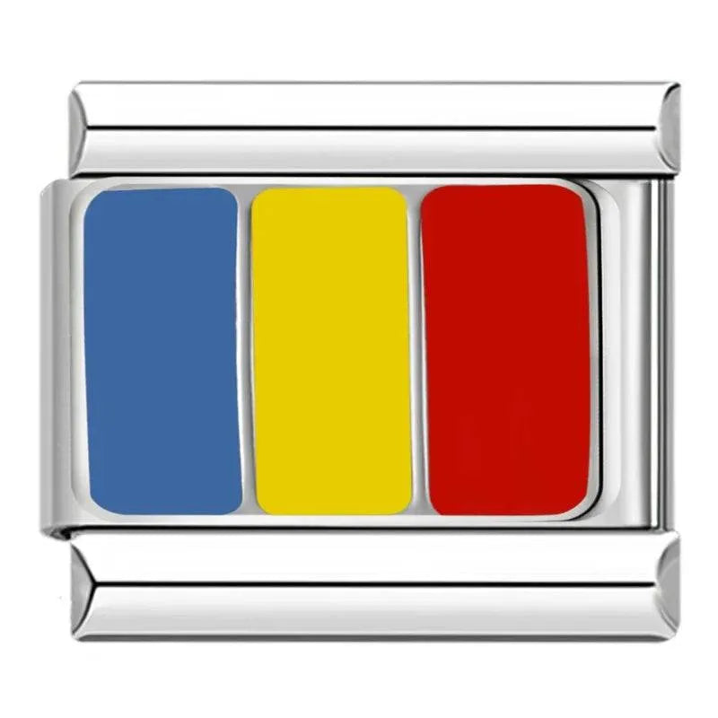 ROMANIA FLAG - CHARM - Charea