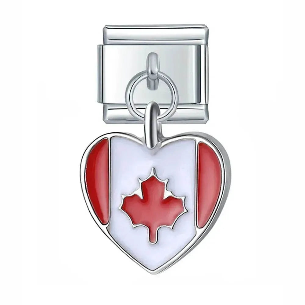 HEART CANADA - PENDANT CHARM - Charea