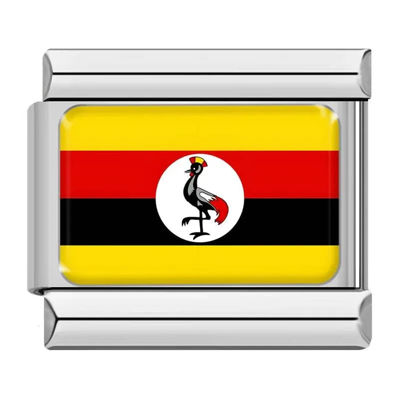UGANDA FLAG - CHARM - Charea