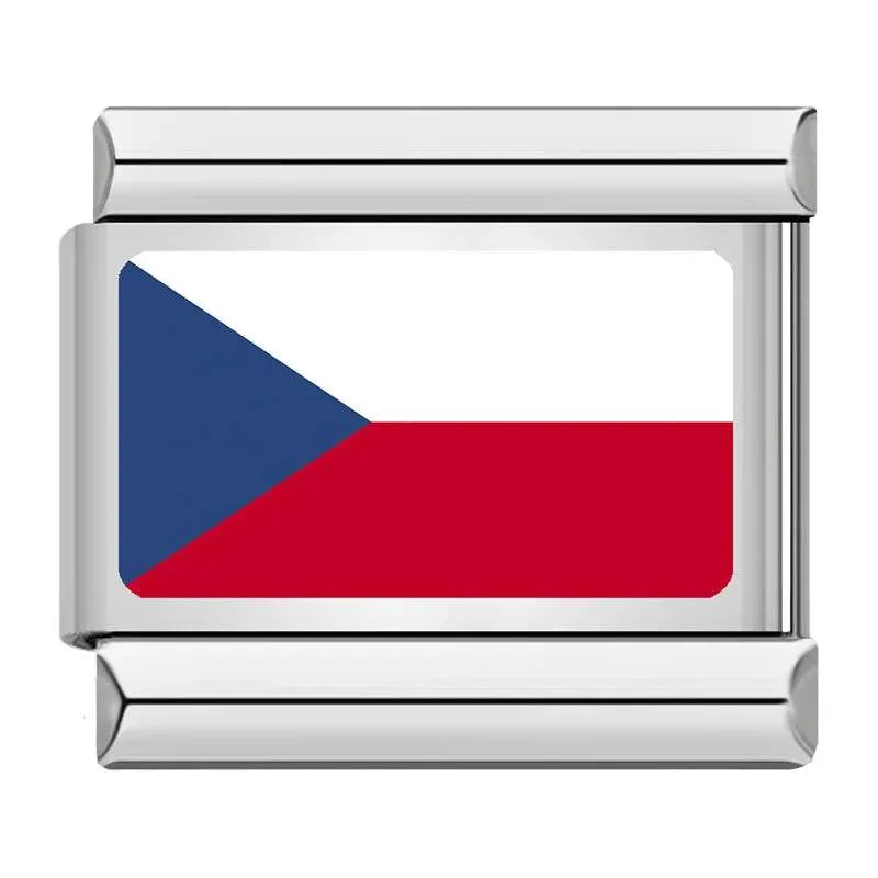 TSCHECHIEN FLAG - CHARM - Charea