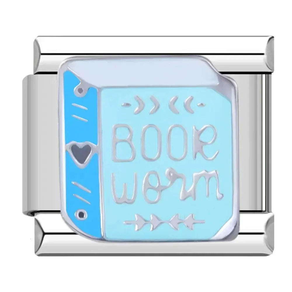 BOOK WORM - CHARM - Charea