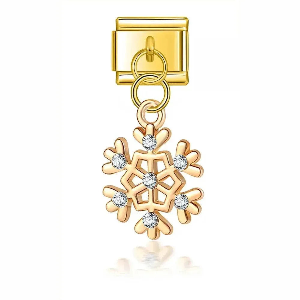 SNOWFLAKE - PENDANT CHARM - Charea