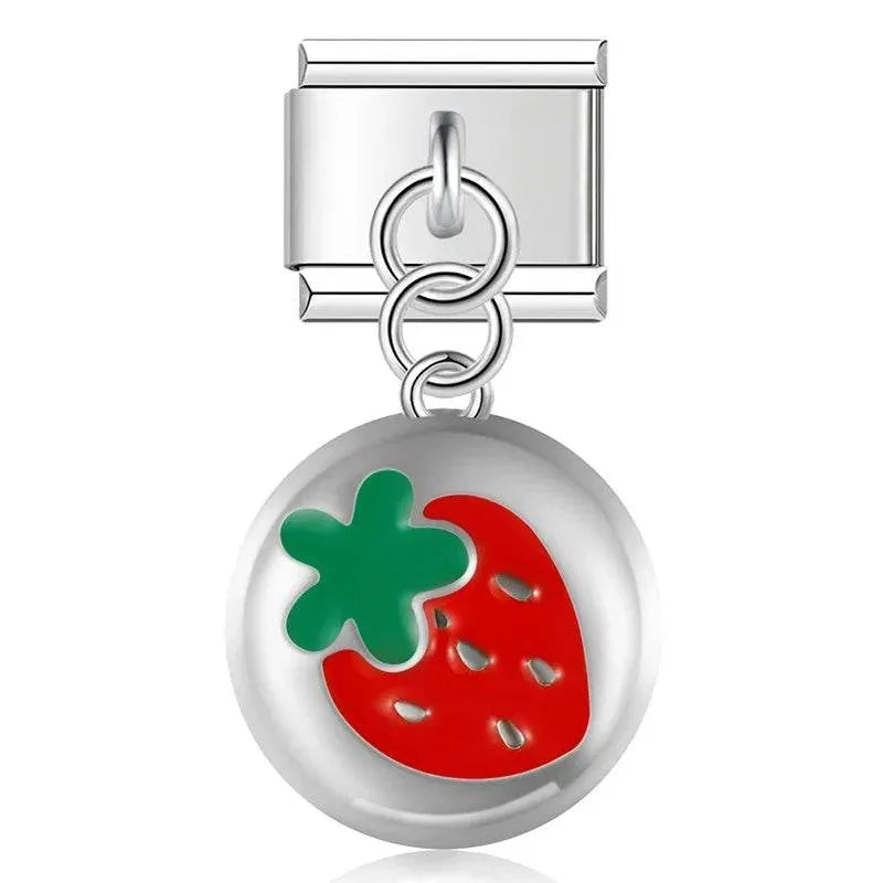 STRAWBERRY - PENDANT CHARM - Charea