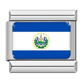 EL SALVADOR FLAG - CHARM - Charea