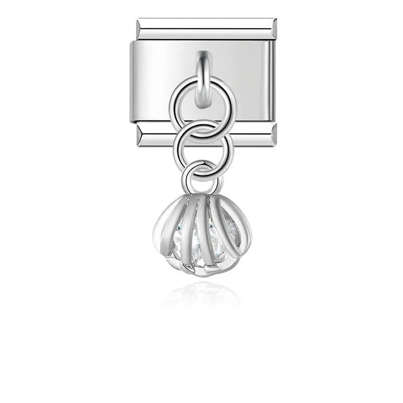 JEWEL SHELL - PENDANT CHARM - Charea