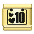 HEART 10 - CHARM - Charea