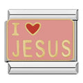 I LOVE JESUS - CHARM - Charea