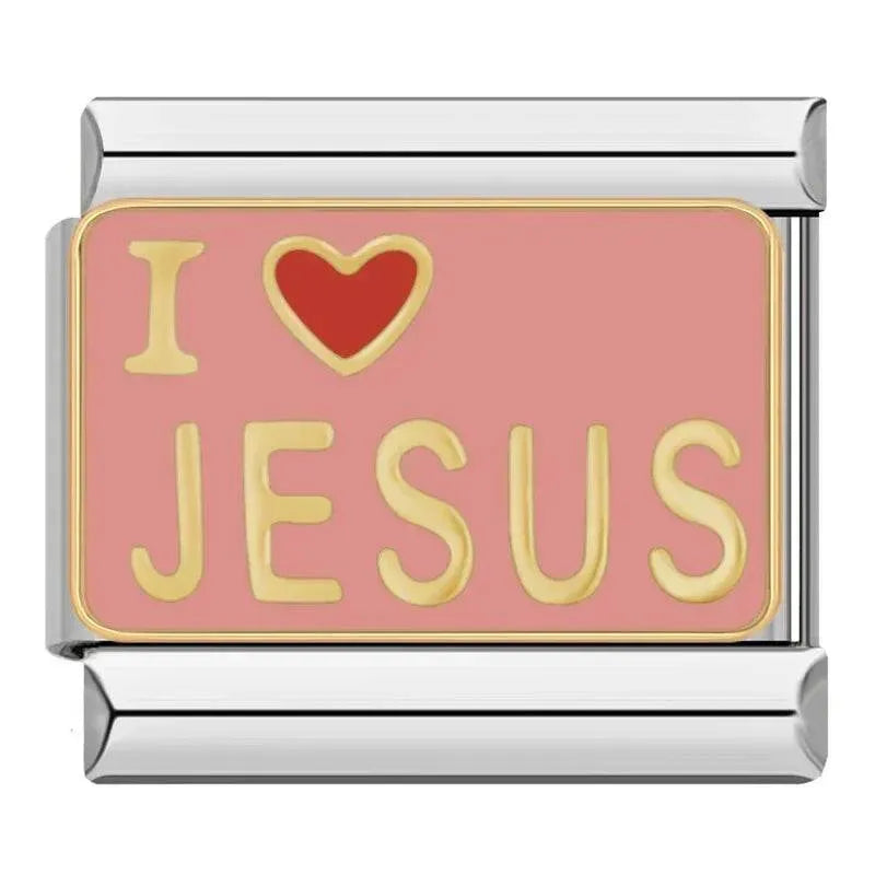 I LOVE JESUS - CHARM - Charea