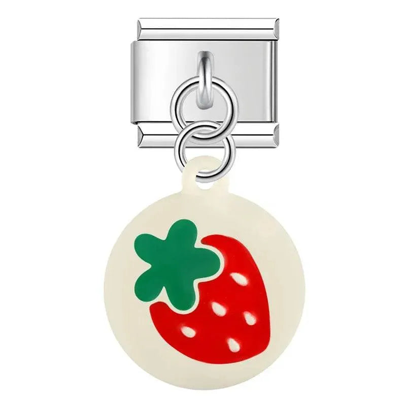 STRAWBERRY - PENDANT CHARM - Charea