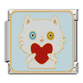 CAT WITH HEART - CHARM - Charea