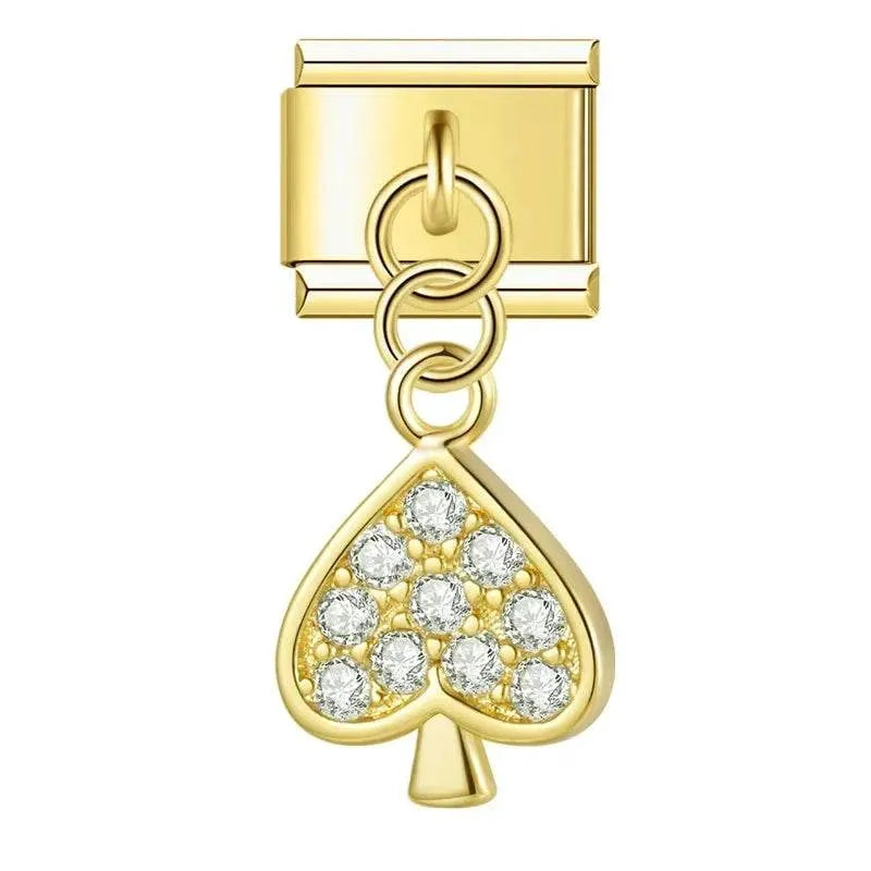 SPADE - PENDANT CHARM - Charea