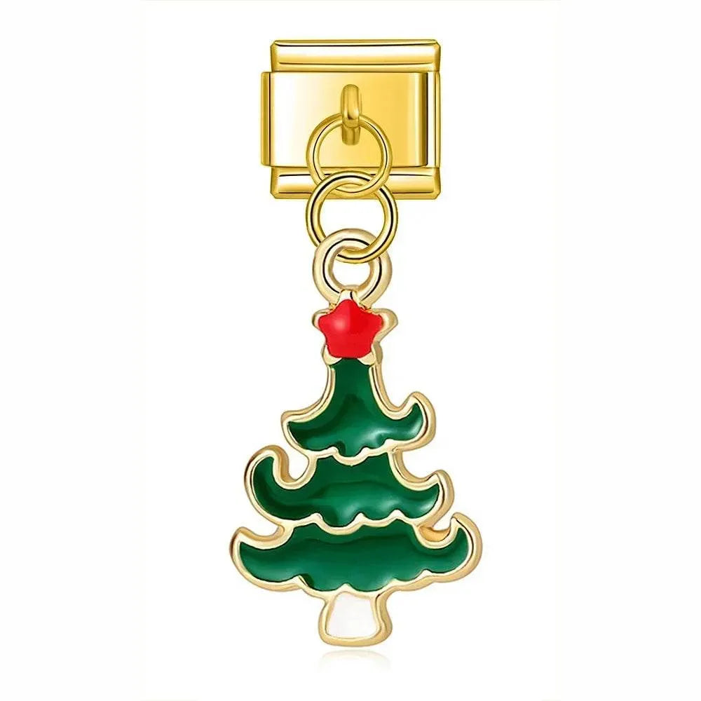 CHRISTMAS TREE - PENDANT CHARM - Charea