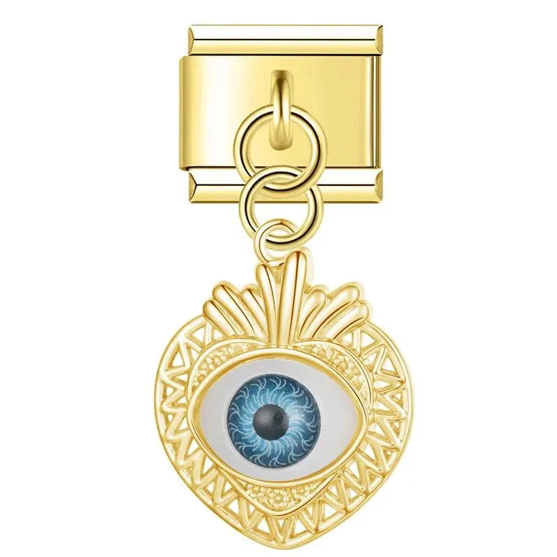 EYE HEART - PENDANT CHARM - Charea