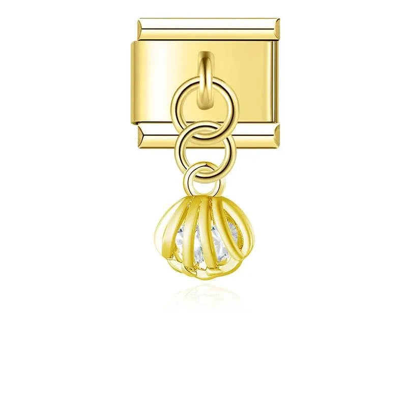 JEWEL SHELL - PENDANT CHARM - Charea