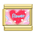 HEART FLOWER - CHARM - Charea
