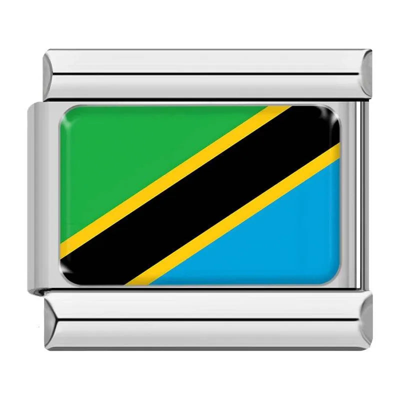 TANZANIA FLAG - CHARM - Charea
