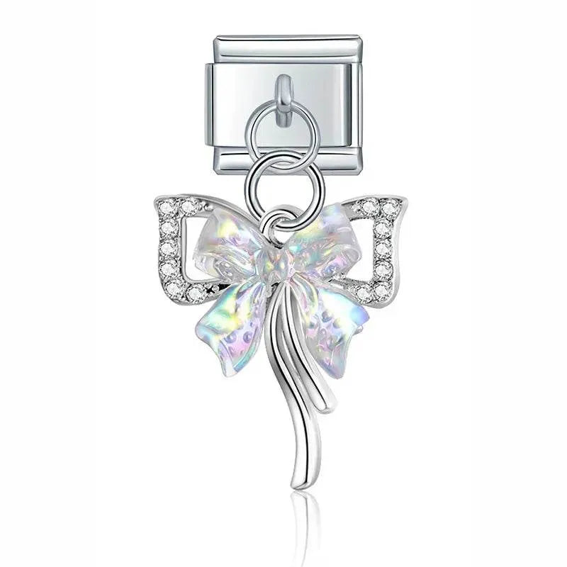 BOW - PENDANT CHARM - Charea