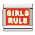 GIRLS RULE - CHARM - Charea
