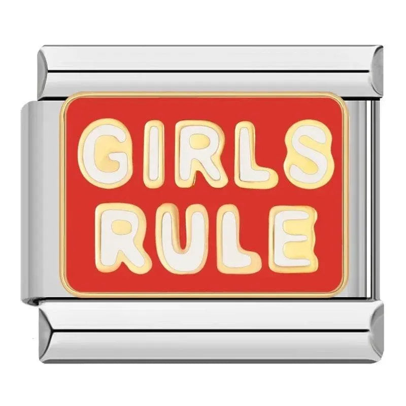 GIRLS RULE - CHARM - Charea
