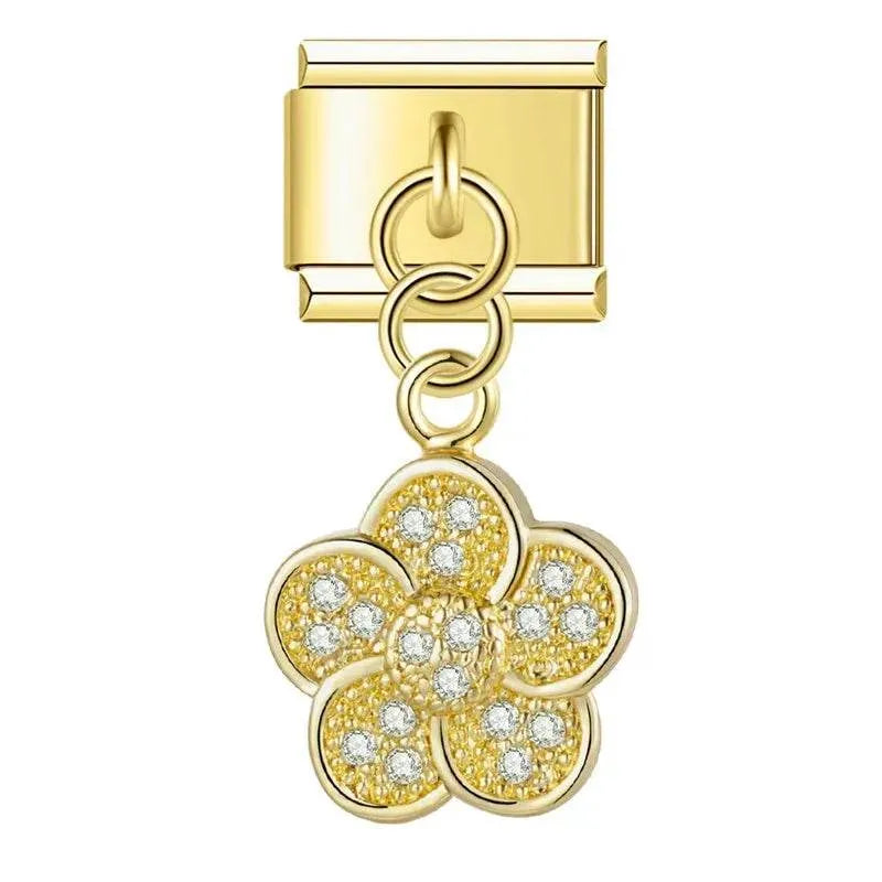 FLOWER - PENDANT CHARM - Charea
