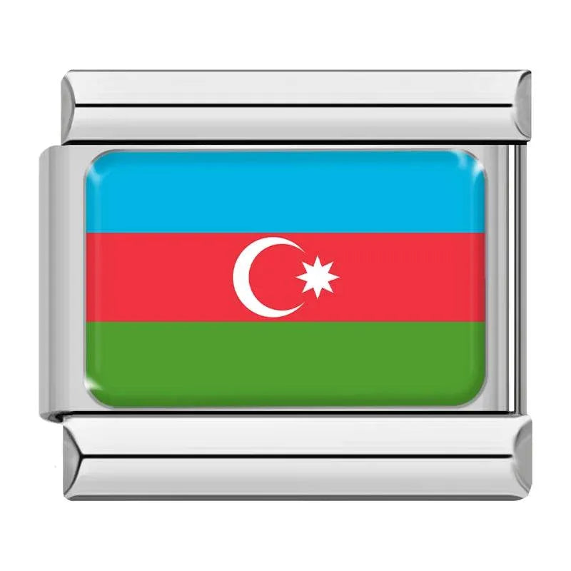 AZERBAIJAN FLAG - CHARM - Charea