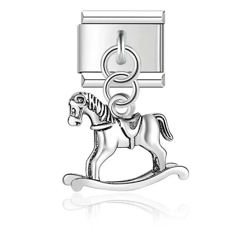 ROCKING HORSE - CHAIN CHARM - Charea