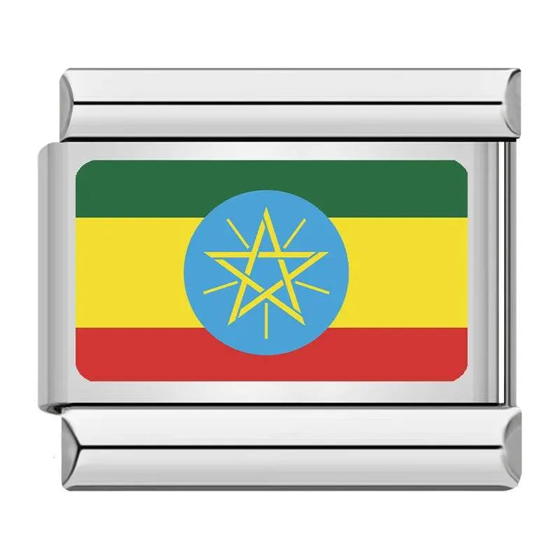 ETHIOPIA FLAG - CHARM - Charea