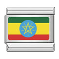 ETHIOPIA FLAG - CHARM - Charea